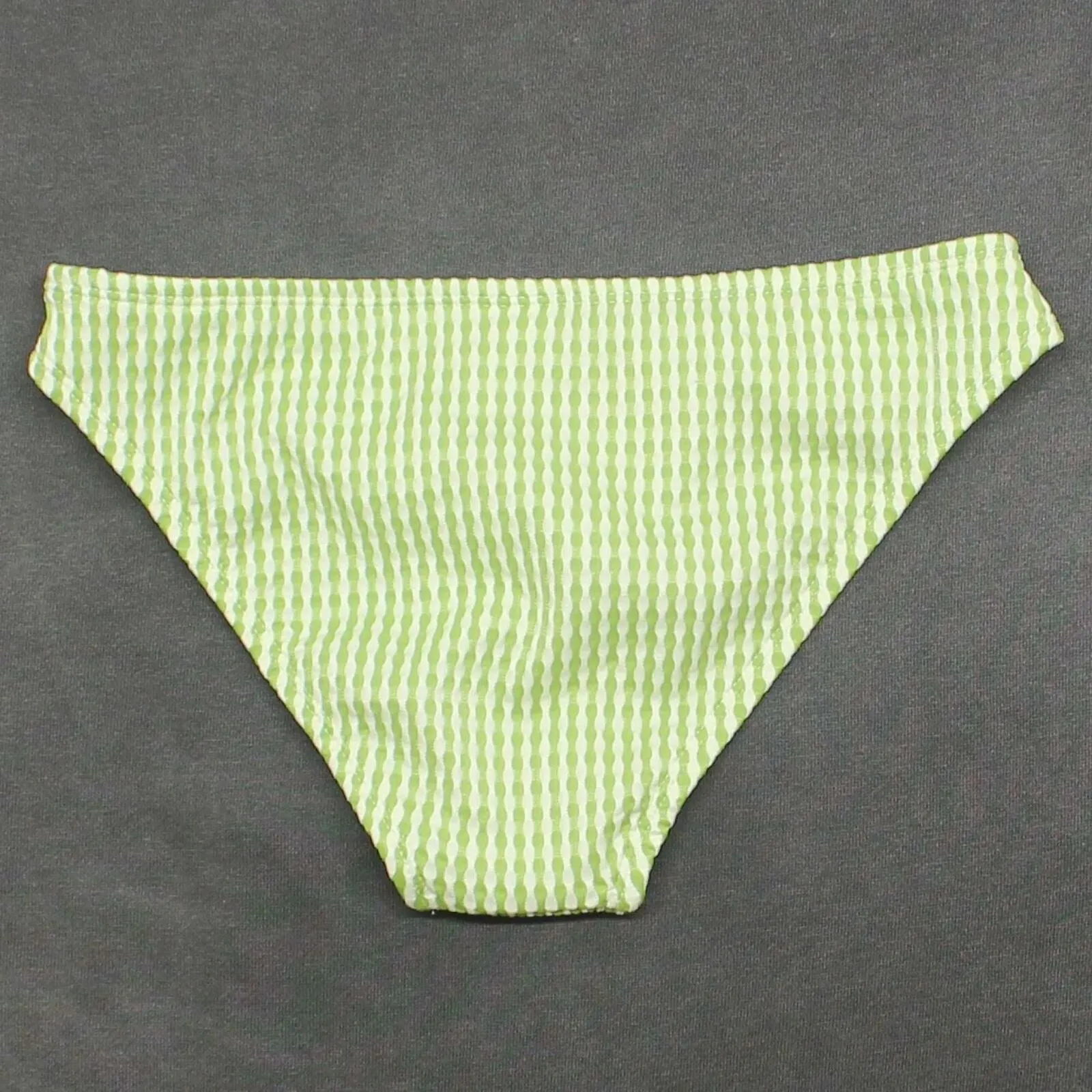 Xhilaration Women's Textured Striped Cheeky Bikini Bottom