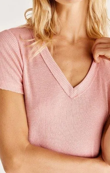 Z Supply Dana Rib Hacci Top