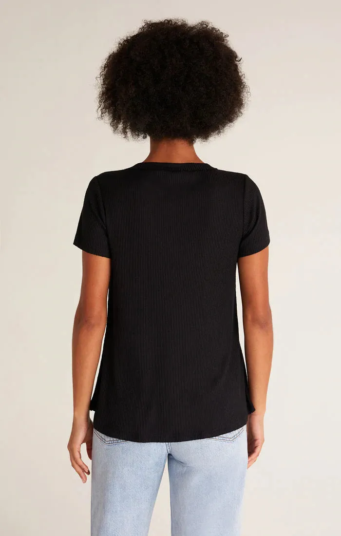 Z Supply Dana Rib Hacci Top