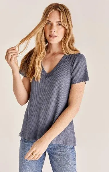 Z Supply Dana Rib Hacci Top