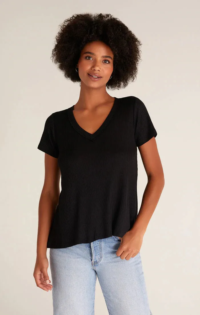 Z Supply Dana Rib Hacci Top