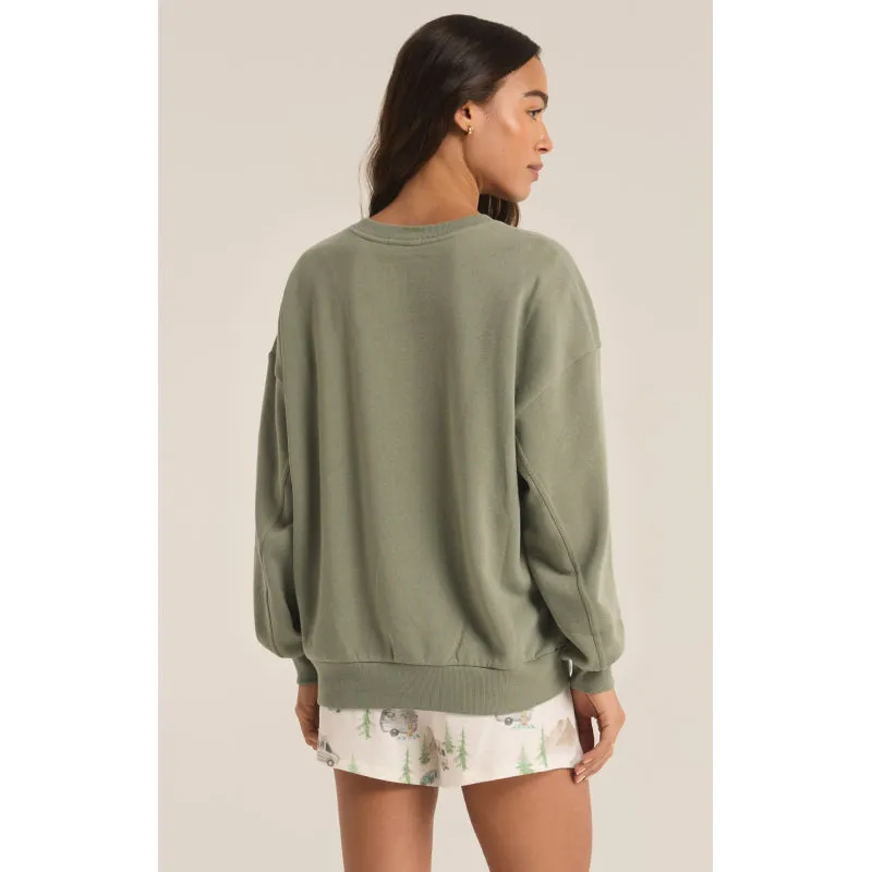 Z Supply Oversized Camp Sweatshirt