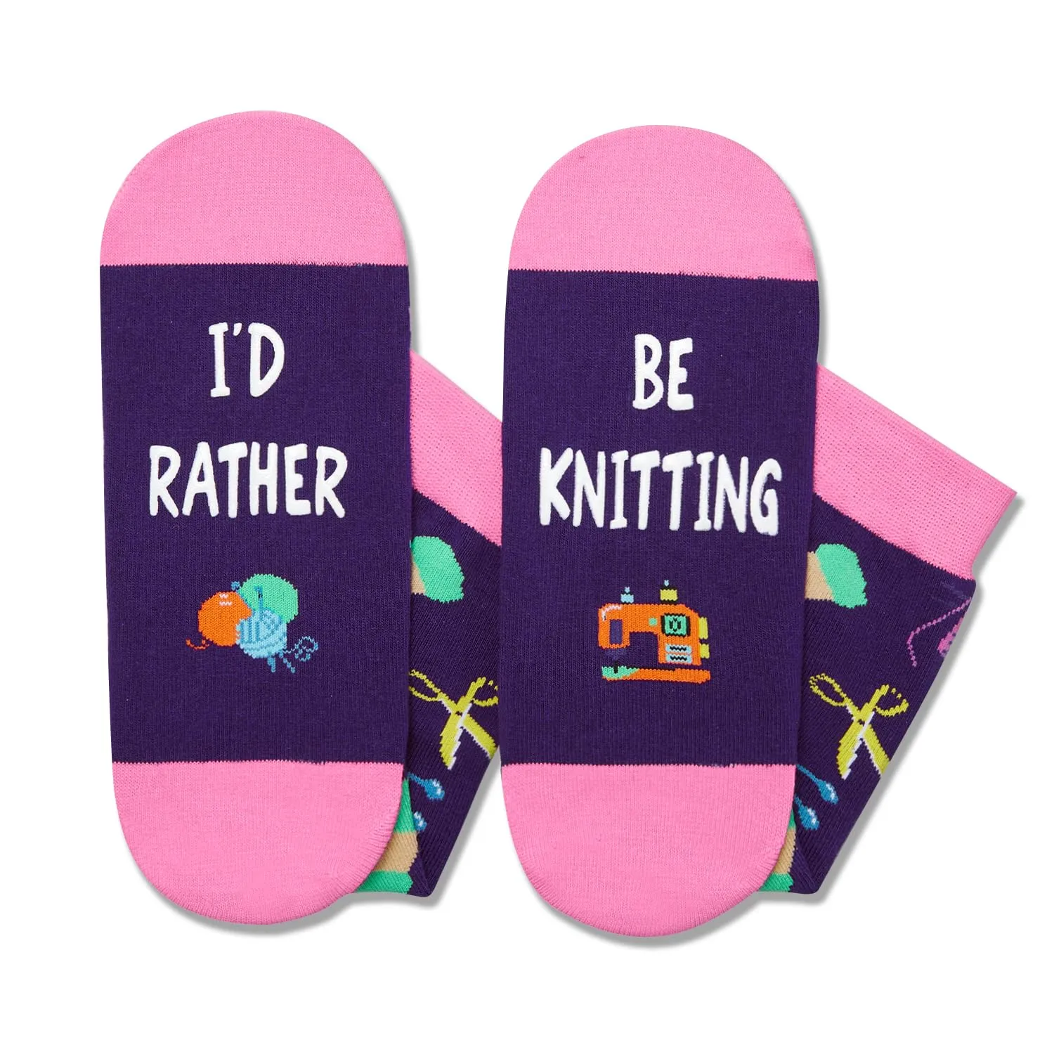 Zmart Knitting Gifts for Women - Knitting Gifts for Knitters, Crochet Gifts for Crocheters Crochet Lovers Mom, Knitting Socks Crochet Socks
